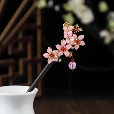 Cổ Kẹp Tóc Hanfu Tua Rua - Phụ Kiện Tóc Năm Mới Giá Giảm Đến 95.826₫ 7