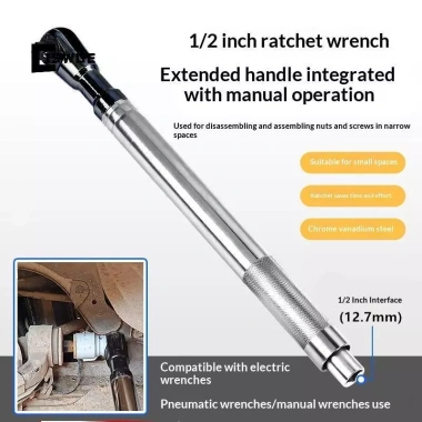 Cờ lê điện 2 trong 1 CISWGE - Điều chỉnh góc căn chỉnh bốn bánh, Ratchet tự bọc, mở rộng đa năng