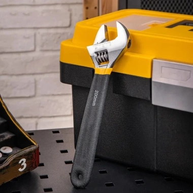 Cờ lê điều chỉnh miệng rộng 8 Inch - Đa năng cho gia đình, nhà để xe, xưởng 5