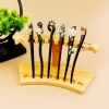 Cổ nữ kẹp tóc cuộn retro gỗ mun phụ kiện Trung Hoa, chỉ 90.575₫ 3