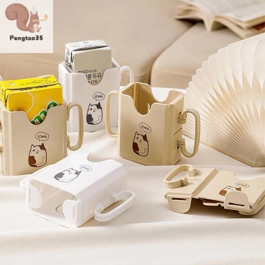 Cốc Bình Sữa Nhựa Điều Chỉnh An Toàn Cho Bé Tập Đi Hộp Nước Uống COD Giá Ưu Đãi