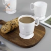 Cốc Cà Phê Nhựa 280ml 2/5 Chiếc Tay Cầm Dùng Một Lần Espresso, Trà, Nóng Lạnh 59.290₫