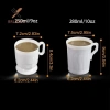 Cốc Cà Phê Nhựa 280ml 2/5 Chiếc Tay Cầm Dùng Một Lần Espresso, Trà, Nóng Lạnh 59.290₫ 5