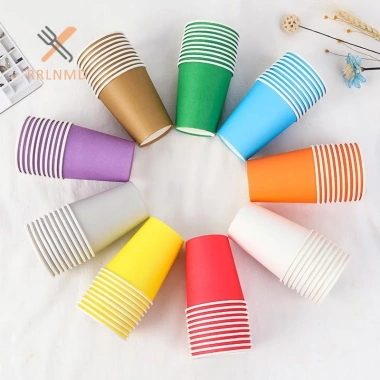 Cốc Giấy 9oz 250ml Dày Chắc Dùng 1 Lần - Bộ 10 Chiếc Tiệc Cưới Sinh Nhật Giá 29,370₫ 3