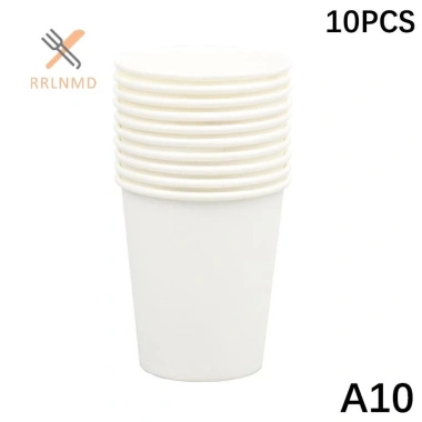 Cốc Giấy 9oz 250ml Dày Chắc Dùng 1 Lần - Bộ 10 Chiếc Tiệc Cưới Sinh Nhật Giá 29,370₫ 10