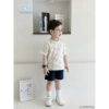 Cộc tay bé trai in hình năng động, cotton cao cấp, thoáng mát mùa hè 195k 4