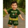 Cộc tay cờ đỏ sao vàng Tôi Yêu Việt Nam cho mẹ và bé - cotton mềm mát, new2.025, 68.400đ 8