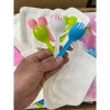 Combo 10 Bộ dao dĩa & đĩa giấy ăn bánh kem sinh nhật - Giá chỉ 37.899₫ 8