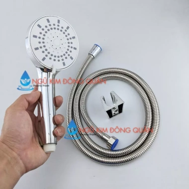 Combo 10 Bộ Sen Tắm Nhựa Xi Chỉnh - Phù Hợp Củ Sen Nóng/Lạnh, Kèm Tay Dây Cài, Giá Ưu Đãi 740.440₫ 2