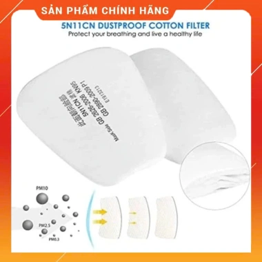Combo 10 Bông Lọc Mặt Nạ KN95 Chống Độc 6.200 6.800 7.502 5N11CN - 39.000đ 2 Combo 10 Bông Lọc Mặt Nạ KN95 Chống Độc 6.200 6.800 7.502 5N11CN - 39.000đ 2