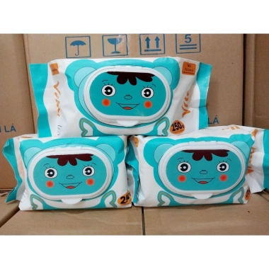 Combo 10 gói Khăn giấy ướt 25g Hiếu Khang Size lớn cho bé và anh toàn - Giá chỉ 99.000đ