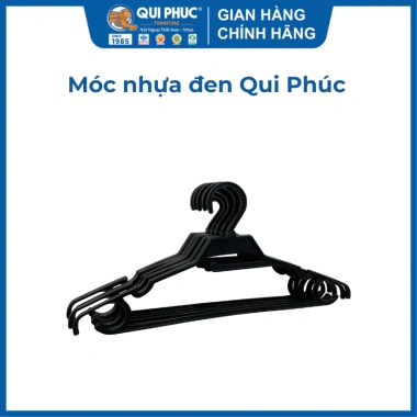 Combo 10 Móc Nhựa Đen Qui Phúc - Giá ưu đãi 2.000.000 VND, giảm 540.000 VND, chất bền, không bán 2