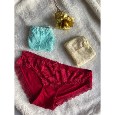 Combo 10 quần lót thun cotton phối mông, đủ size, 8 màu - Giá ưu đãi 157.000₫