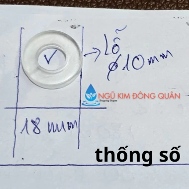 Combo 10 ron cao su 18mm cho dây xịt, dây sen, gioăng cao su - Giá chỉ 13.910đ 2