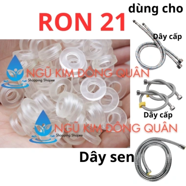 Combo 10 ron cao su 18mm cho dây xịt, dây sen, gioăng cao su - Giá chỉ 13.910đ 3