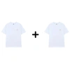 COMBO 2 Áo Thun PN STORE Cổ Tròn Vải Cotton 250gsm Thoáng Mát Co Gian Họa Tiết Thêu Logo Nổi AT05 16