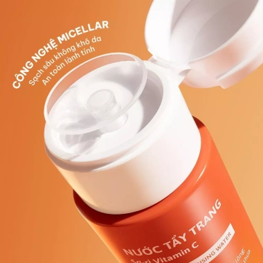 Combo 2 Bước Tẩy Trang và Tẩy Da Chết Sơ-ri Vitamin C Cỏ Mềm - Giá chỉ 395.000đ