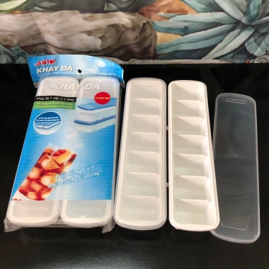 Combo 2 khay đá & khay trữ đông đồ ăn dặm cho bé Song Long 7 viên, nắp đậy, chỉ 19.000 VND 3 Combo 2 khay đá & khay trữ đông đồ ăn dặm cho bé Song Long 7 viên, nắp đậy, chỉ 19.000 VND 3