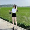 Combo 2 Quần Legging Cạp Cao Thun Nâng Eo Vải Dày Thấm Mồ Hôi Đi Chơi Tập 99.000₫