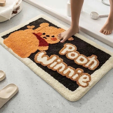 Combo 2 Thảm Lau Chân Lông Siêu Thấm 40x60cm Chống Trơn Trượt Phòng Tắm Phòng Ngủ Dễ Giặt 82.200 VND 6