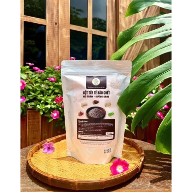 Combo 2 túi Bột tẩy tế bào chết Body & Face, tặng chén gáo dừa, muỗng, chỉ 138k 3