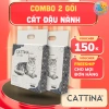 Combo 2 Túi Cát Đậu Nành Cattina 6L (2Kg) - Vón Cứng, Thơm Lâu, Tan Trong Nước, Giá Ưu Đãi 156.000₫