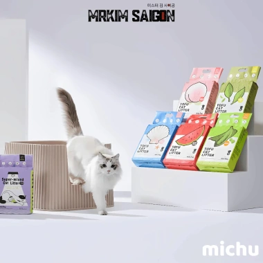 Combo 2 Túi Cát Vệ Sinh Sắn Tự Nhiên 6L, Vón Cục Nhanh, Tan Trong Nước, An Toàn Cho Mèo 3 Combo 2 Túi Cát Vệ Sinh Sắn Tự Nhiên 6L, Vón Cục Nhanh, Tan Trong Nước, An Toàn Cho Mèo 3