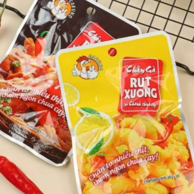 COMBO 20 Chân Gà Rút Xương Cabuno Giá Rẻ - Món Ăn Vặt Giòn Rụm Chỉ 144k 2