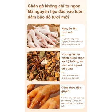 COMBO 20 Chân Gà Rút Xương Cabuno Giá Rẻ - Món Ăn Vặt Giòn Rụm Chỉ 144k 9