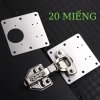 Combo 20 miếng đệm bản lề cửa tủ inox không gỉ - 160 vít - Giá 88.000 VND 3