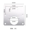Combo 20 miếng đệm bản lề cửa tủ inox không gỉ - 160 vít - Giá 88.000 VND 6