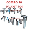 Combo 20 Tay xịt inox 304 – Lắp cho phòng vệ sinh, giá ưu đãi 385.200₫ 2