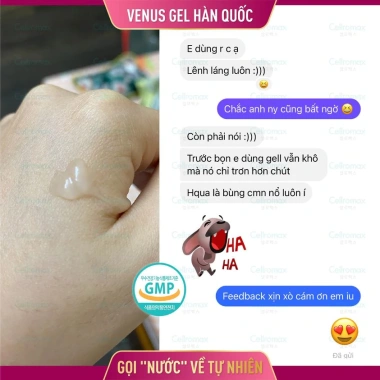 Combo 3 gói Gel Hồi Xuân Cellromax Venus Safety Expansion Sekhit - Bôi trơn, Tăng khoái cảm, Giá chỉ 198.000₫