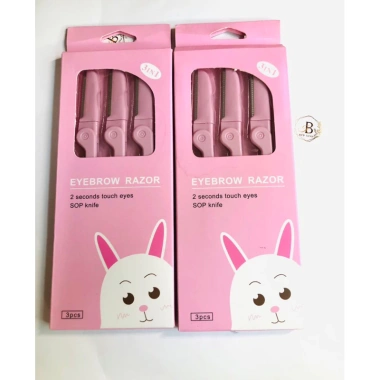 Combo 3 hộp Dao Cạo Chân Mày – 3 cây/box, giá chỉ 39.000đ, mềm an toàn cho da 2