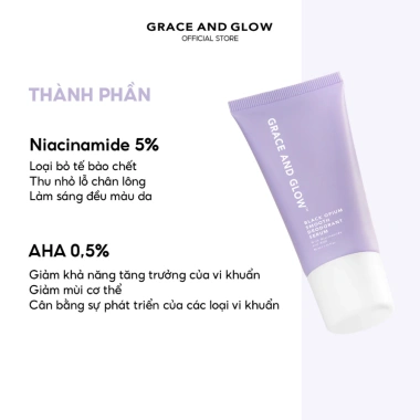 Combo 3 in 1 Black Opium Sữa tắm, Dưỡng thể, Lăn khử mùi Grace và Glow Rosslyn Chính Hãng 263k 5