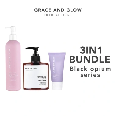 Combo 3 in 1 Black Opium Sữa tắm, Dưỡng thể, Lăn khử mùi Grace và Glow Rosslyn Chính Hãng 263k 8