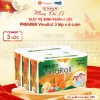 Combo 3 lốc Giấy vệ sinh PREMIER VinaRoll 3 lớp không lõi 100% bột giấy nguyên sinh không chất tẩy - 6 cuộn chỉ 151.000₫