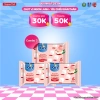 Combo 3 Phô mai Kiri vị đào hoa nhài 15C 78g - Giá ưu đãi 168.150 VND, mềm mịn, thích hợp làm bánh tráng miệng