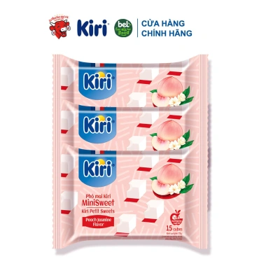 Combo 3 Phô mai Kiri vị đào hoa nhài 15C 78g - Giá ưu đãi 168.150 VND, mềm mịn, thích hợp làm bánh tráng miệng 2 Combo 3 Phô mai Kiri vị đào hoa nhài 15C 78g - Giá ưu đãi 168.150 VND, mềm mịn, thích hợp làm bánh tráng miệng 2