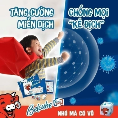 Combo 3 Phô Mai Vuông Belcube Vị Sữa 24C 125g Giá ưu đãi 193.800đ