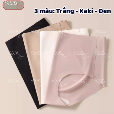 Combo 3 Quần Lót Nữ Su Gân 3D SamBra Siêu Mỏng Không Viền, Đáy Tơ Tằm Kháng Khuẩn QS13 Giá 80.000 VND 5