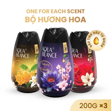 Combo 3 Sáp Thơm AQUABLANCE 200g Hương Tinh Dầu Tự Nhiên – Thơm Lâu Cho Ô Tô, Phòng Ngủ, Phòng Tắm, Giá 170.000₫ 10 Combo 3 Sáp Thơm AQUABLANCE 200g Hương Tinh Dầu Tự Nhiên – Thơm Lâu Cho Ô Tô, Phòng Ngủ, Phòng Tắm, Giá 170.000₫ 10