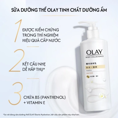 Combo 3 Sữa Dưỡng Thể Olay Vitamin B5 Dưỡng Ẩm, Hương Dạ Lan Hương – Giá chỉ 792.000đ