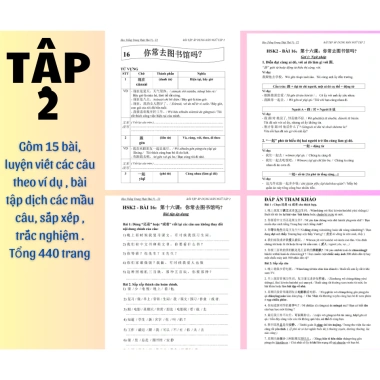 Combo 3 Tập Sách Bài Tập Hán Ngữ Nâng Cao – Giá chỉ 550.000 VNĐ 6 Combo 3 Tập Sách Bài Tập Hán Ngữ Nâng Cao – Giá chỉ 550.000 VNĐ 6