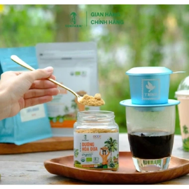 Combo 3 túi Đường Mật Dừa Sokfarm - Ngọt tự nhiên, hấp thụ chậm, giảm 21% 5