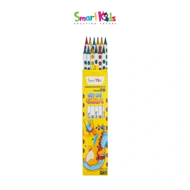 Combo 3/6/12 Bút chì Định vị Smartkids Gira PC22 2B – 12 cây giá ưu đãi 16.500 VND cho học sinh 7