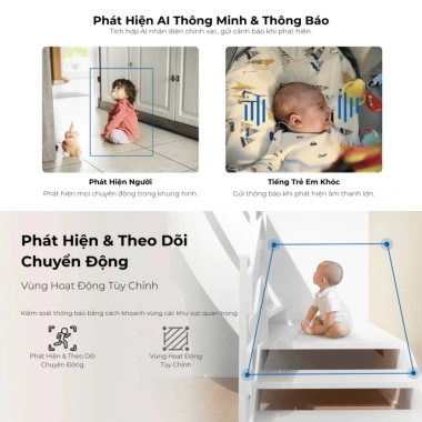 Combo 3M Tapo C216 + Thẻ 128GB Xoay 360° 2 chiều Màu Ban đêm Giá 1.197.000₫ 6