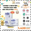 Combo 4 Bịch Bỉm Thuần Chay MILK MC886 – Nội Địa Malaysia, Cao Cấp, Siêu Thấm Hút, Siêu Mềm, An Toàn Cho Bé – 480.000₫ 2