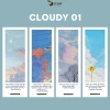 Combo 4 Bookmark Tranh Gouache Cán Màng Mờ Chống Nước 5x14cm Ưu Đãi 21.000 VND 4