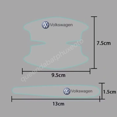 Combo 4 miếng Dán Chống Xước Hõm Cửa Tay Xe Silicon ốp Lõm Tay Nắm Logo Mazda Toyota Honda Giá 31.751₫ 9